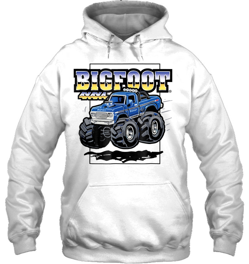 Bigfoot 4X4x4 Cartoon Truck (Color Options 2) Mugs