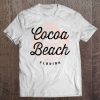 Cocoa Beach Florida Cool Beachy Seashell Souvenir Tee