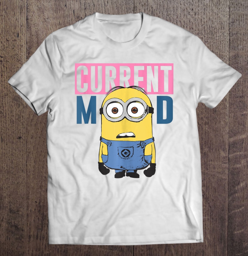 Despicable Me Minions Dave's Current Mood Tank Top Shirt