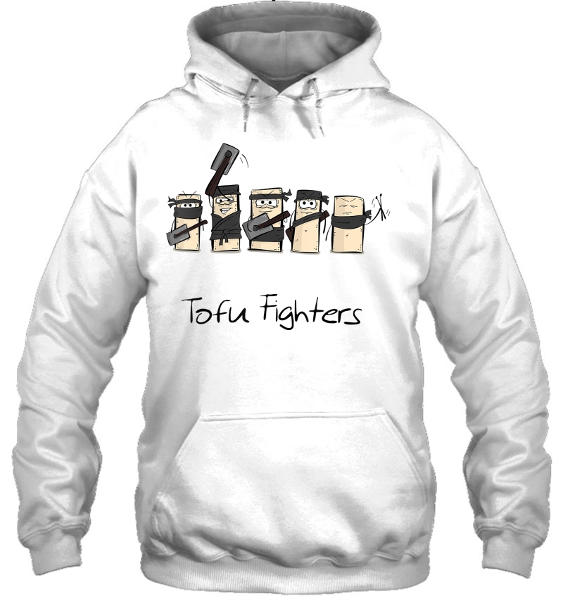 Funny Tofu Pun For Tofu Lovers Vegans Vegetarians Gift Hoodie