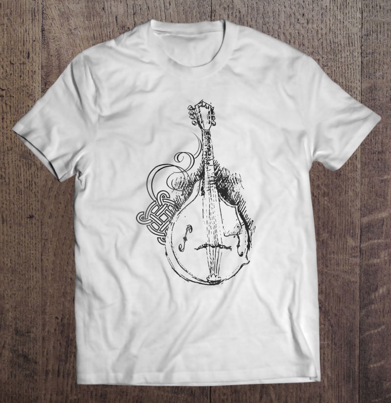 Mandolin Live Music Lover Bluegrass Festival Tshirt Shirt