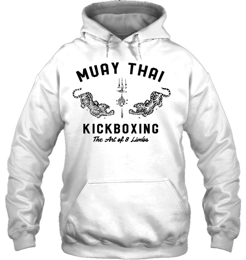 Muay Thai Twin Tigers Mma Warrior Fight Hoodie