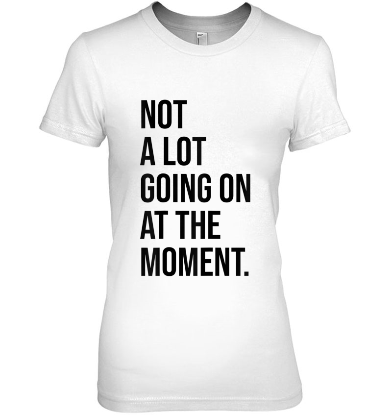 Not A Lot Going On At The Moment Funny Taylor Gif Hoodie