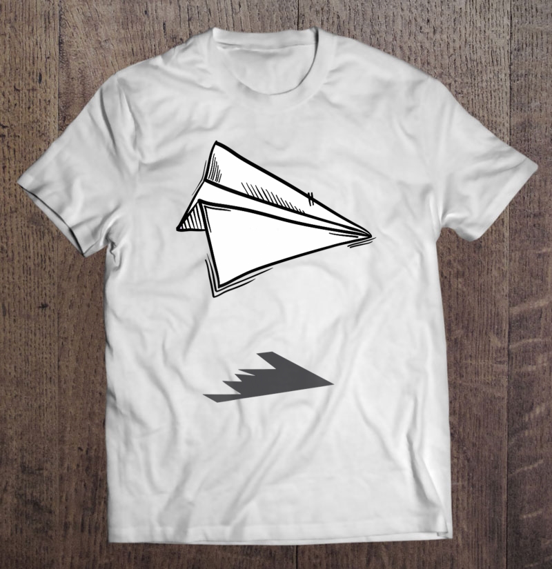 Paper Airplane Shirt Aviation Tee For Aircraft Fans T Shirts, Hoodies,  Sweatshirts & Merch