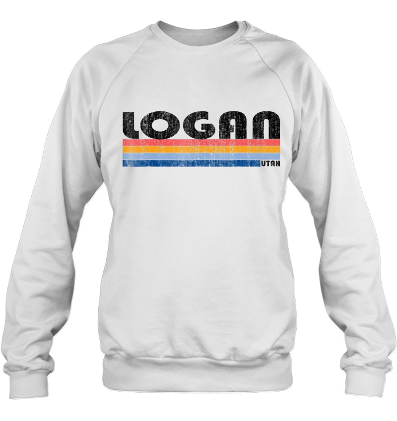 Vintage 1980S Style Logan Ut Sweatshirt