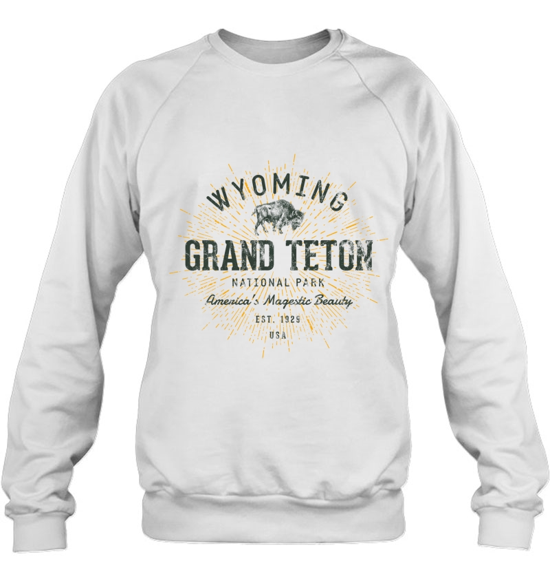 Vintage Grand Teton National Park Sweatshirt