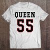 Womens 55Th Birthday Gift Queen 55 Year Old Tee