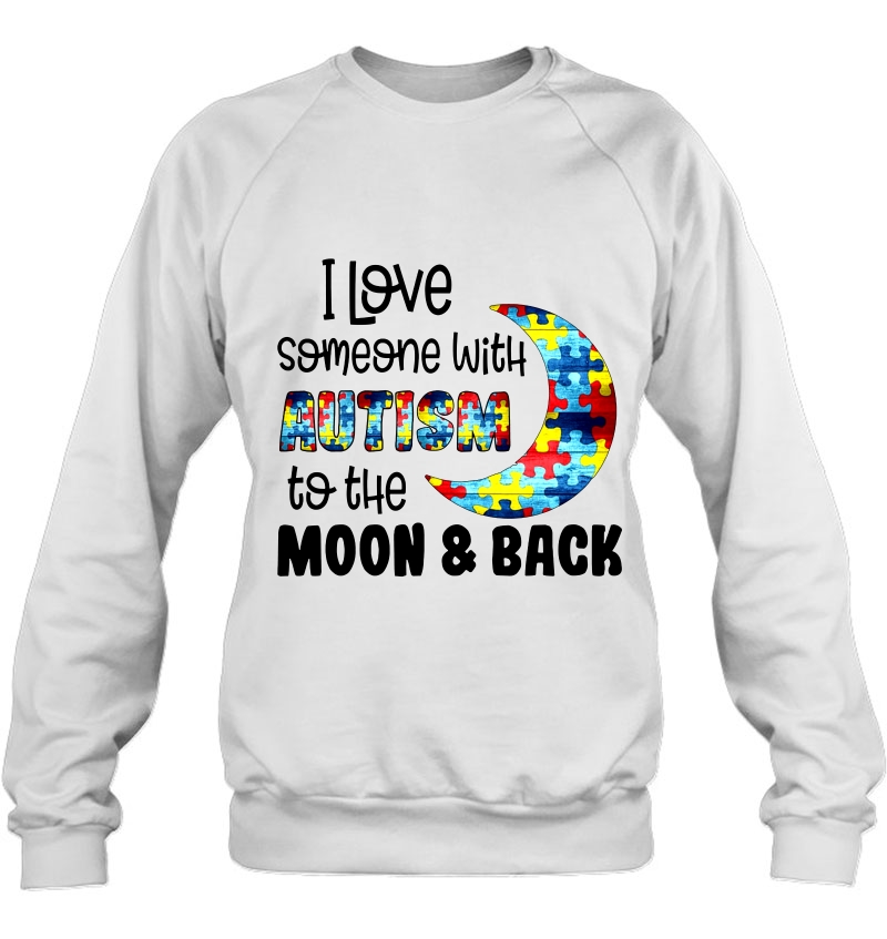 I Love Someone With Autism To The Moon & Back Puzzle Moon Autism Awareness Mugs