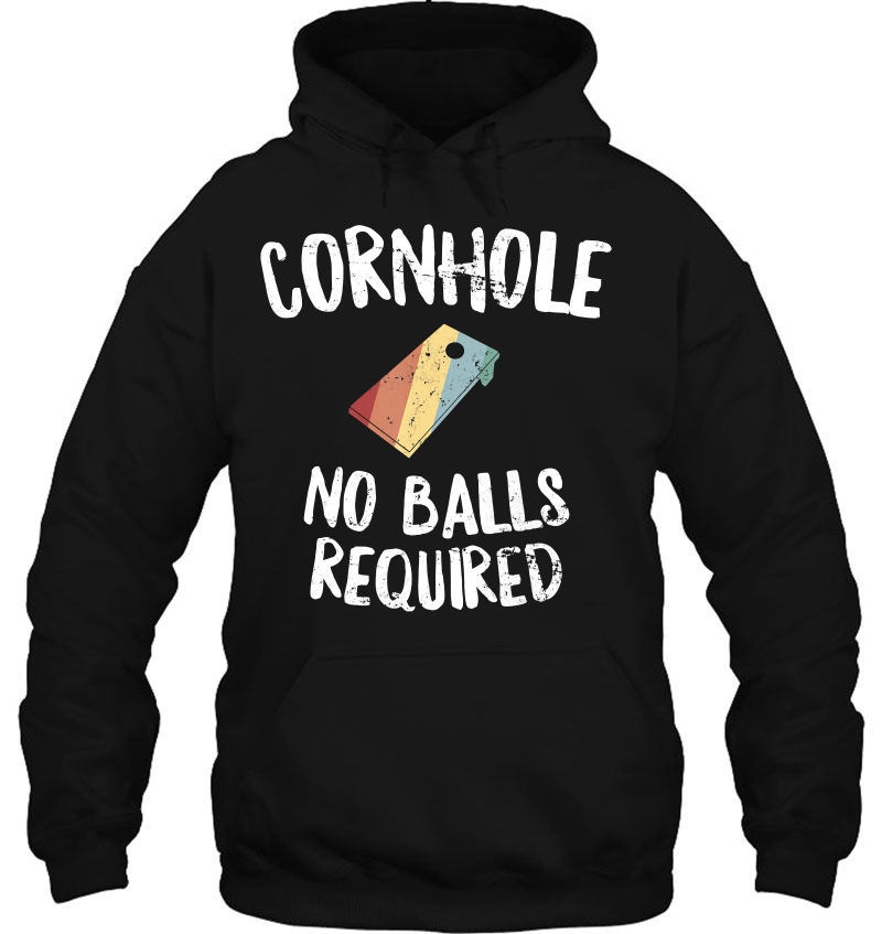 Cornhole No Balls Required - Funny Bean Bag Toss Mugs