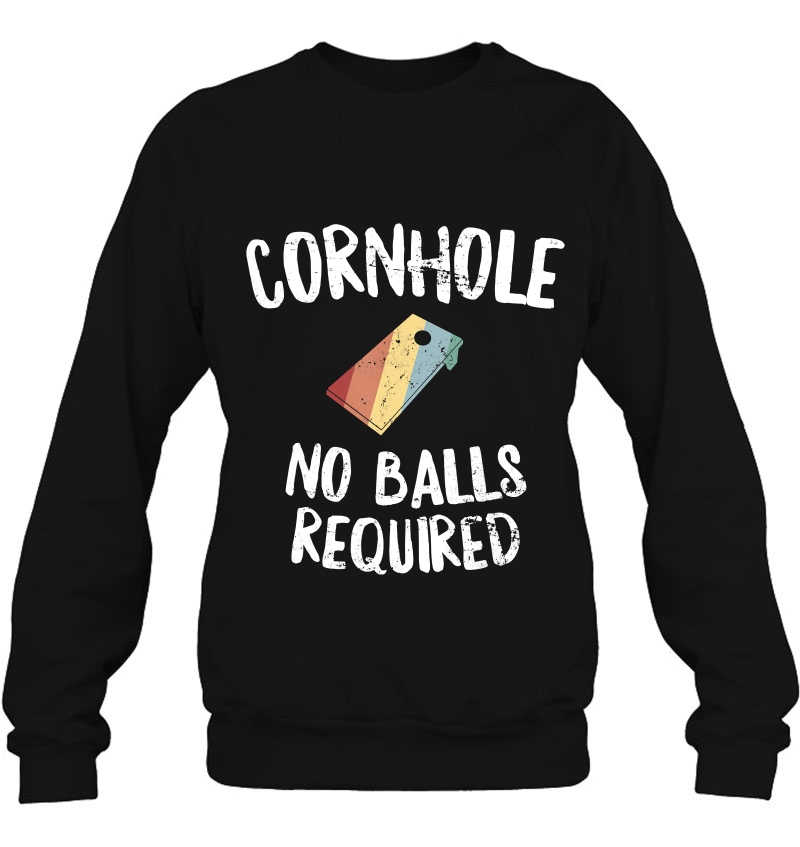 Cornhole No Balls Required - Funny Bean Bag Toss Mugs