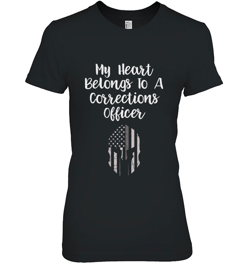 Corrections Officer Wife Girlfriend Shirt Correctional Hoodie