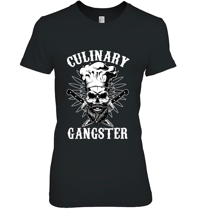 Culinary Gangster Skeleton Chef Funny Cooking Cook Hoodie