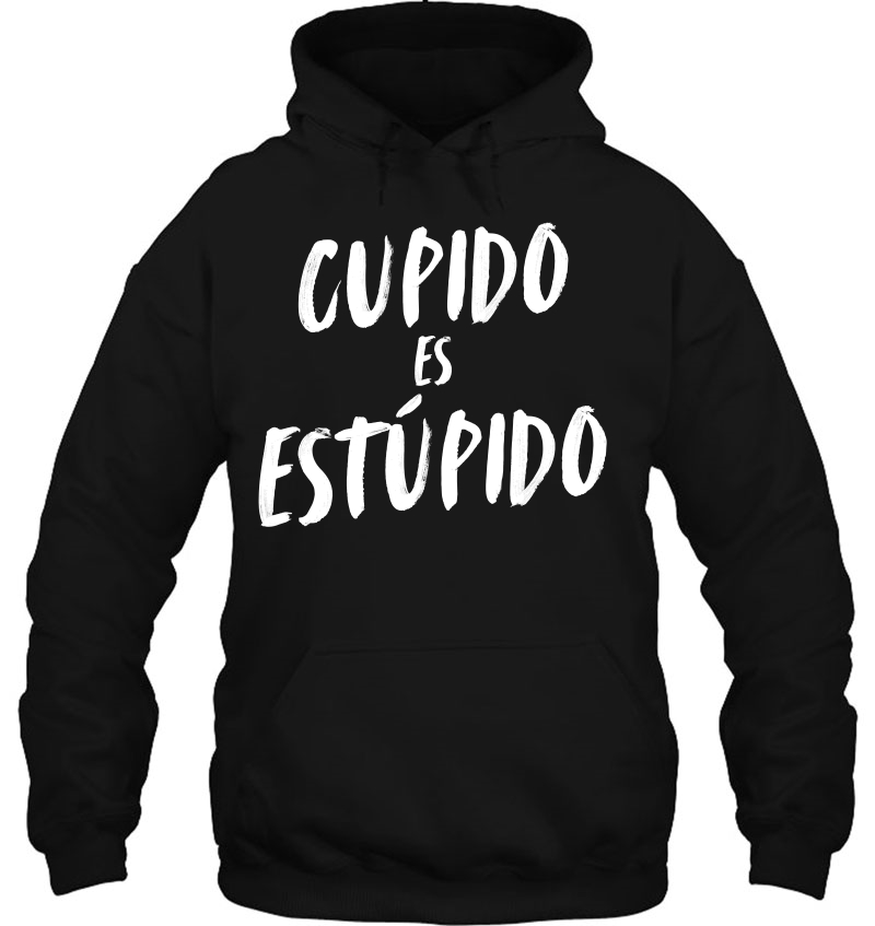 Cupido Es Estupido Funny Spanish Valentines Day Unisex Mugs