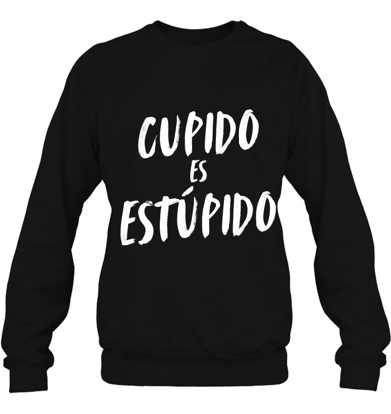 Cupido Es Estupido Funny Spanish Valentines Day Unisex Mugs