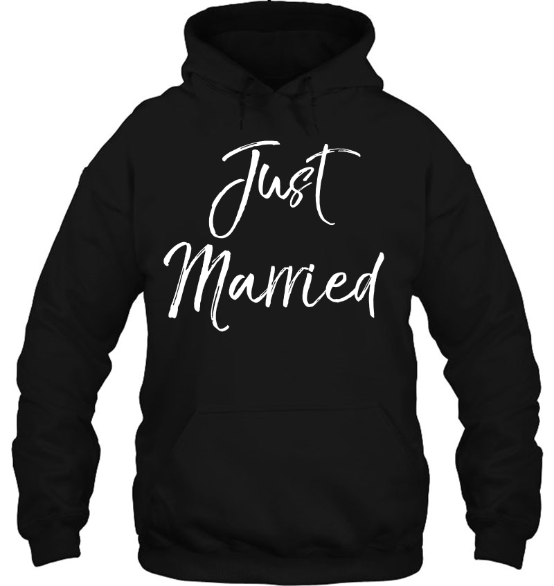 Cute Honeymoon Gifts For Husband & Wife Just Married Hoodie