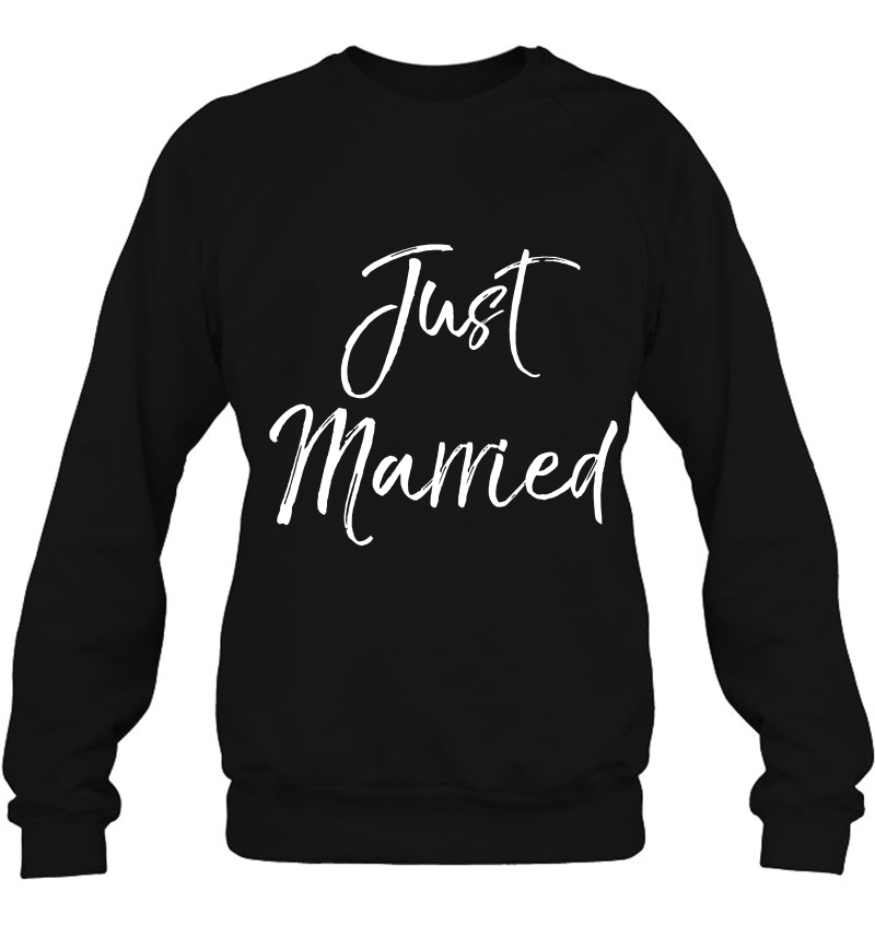 Cute Honeymoon Gifts For Husband & Wife Just Married Sweatshirt