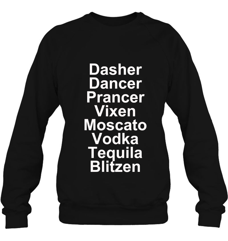 Dasher Dancer Prancer Vixen Moscato Vodka Tequila - Alcohol Mugs