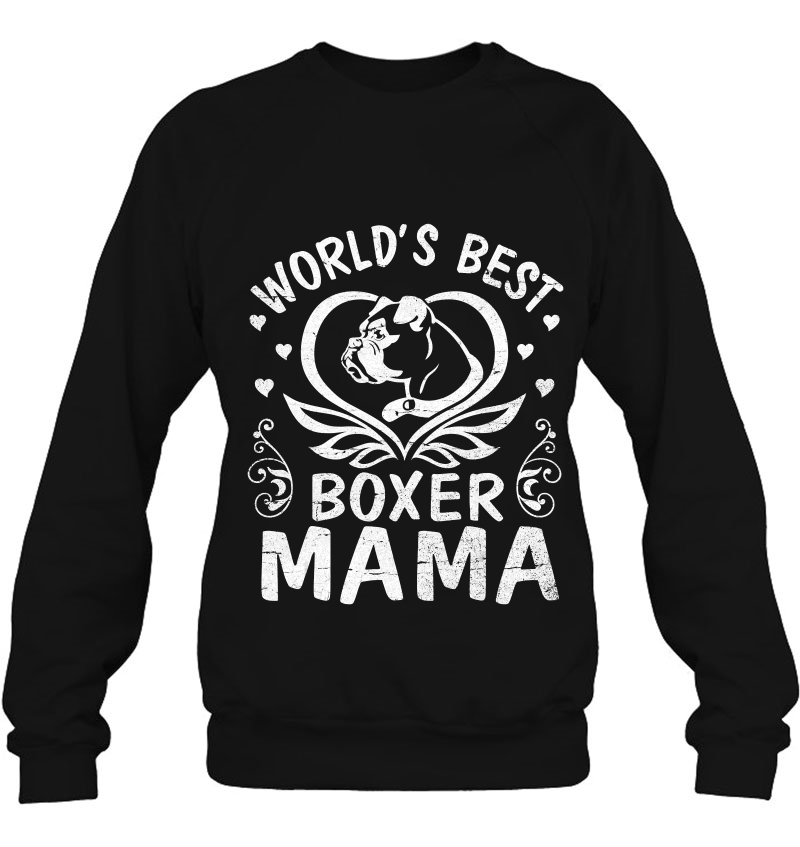 Dog In Big Heart World's Best Boxer Mama Happy Mother Mom Mugs