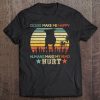 Dogs Make Me Happy Human Make My Head Hurt Funny Tee