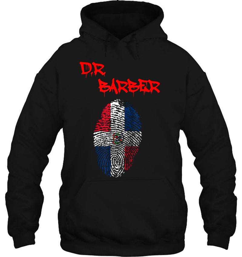 Dr Barber - Dominican Republic Flag Barbershop Mugs