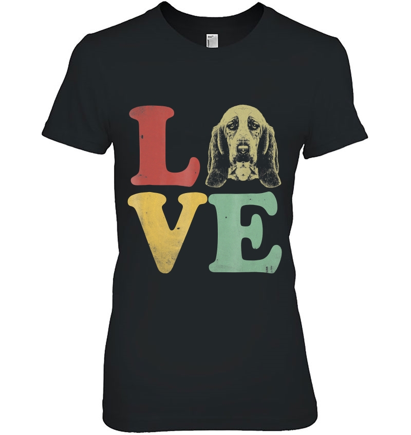 I Love My Basset Hound - Gifts For Dog Lovers Hoodie