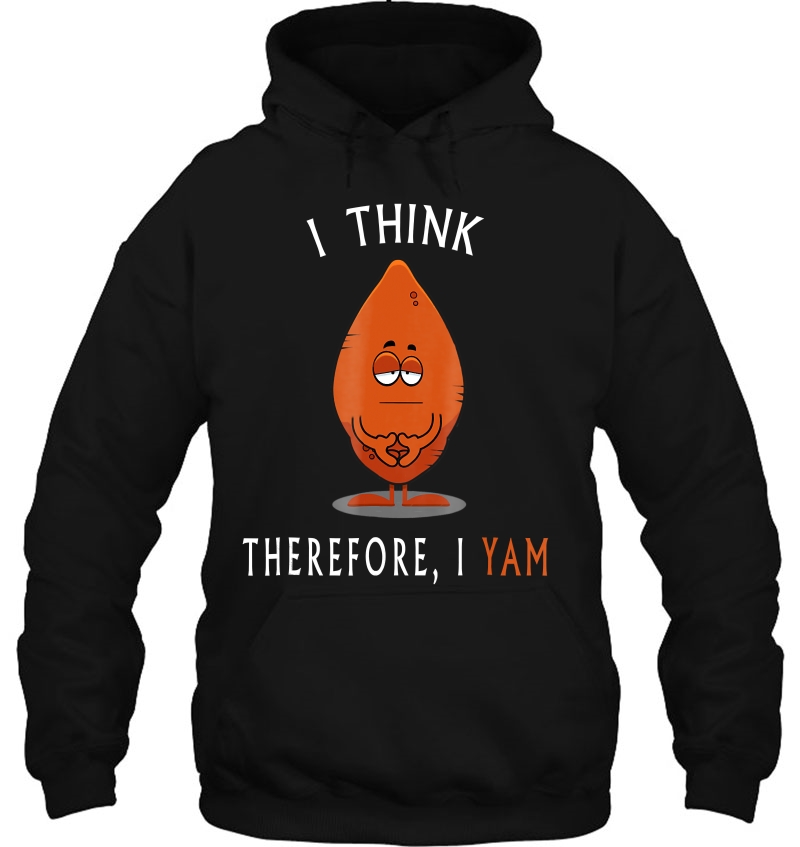 I Think Therefore, I Yam Funny Sweet Potato Thanksgiving Mugs