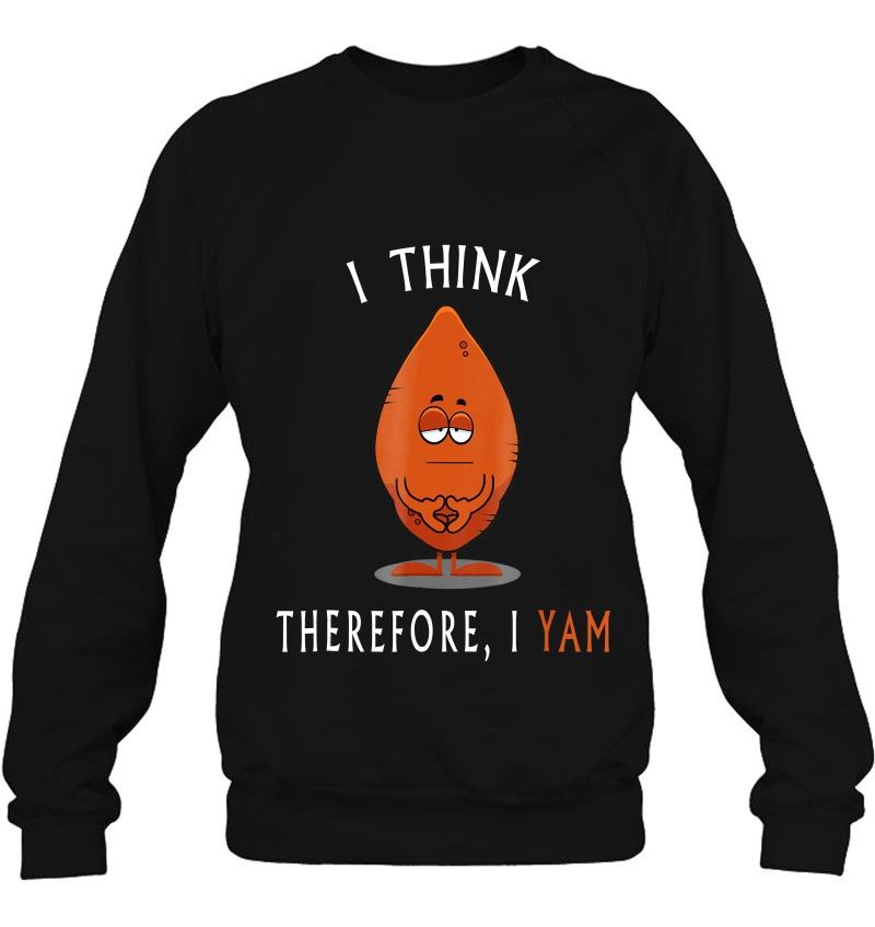 I Think Therefore, I Yam Funny Sweet Potato Thanksgiving Mugs