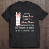 I'm Not A Mama Bear I'm More Of A Mama Llama Floral Tee