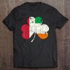 Irish Polish Flag Poland Shamrock St Patricks Day Tee