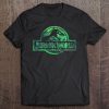 Jurassic World Green Teal Watercolor Logo Tee