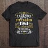 Legends Were Born In September 1961 59Th Birthday Gift Tee