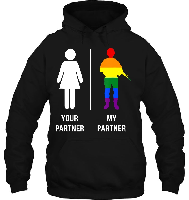 Lesbian Military Shirt Lgbt Funny Gay Pride Partner Rainbow Mugs