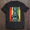 Level 25 Unlocked Shirt 25Th Birthday Gift Funny Video Gamer Tee