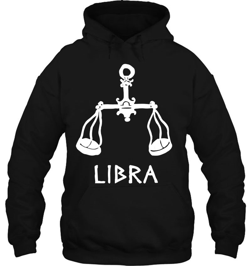 Libra Gift Zodiac Sign Birthday September October Hoodie