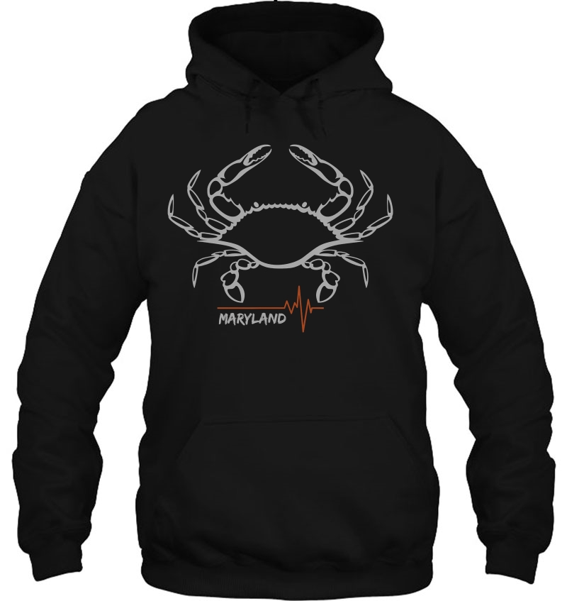 Maryland State Crab Hoodie