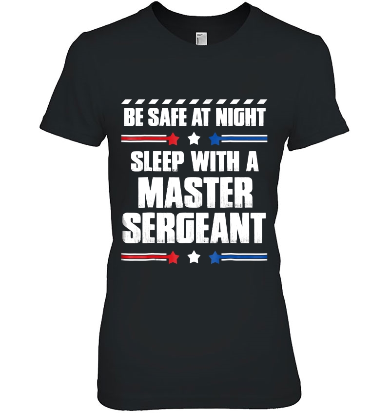 Master Sergeant - Be Safe At Night! Ladies Tee