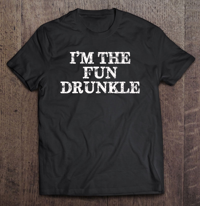 Mens Vintage Drunkle Funny Drunk Uncle Gift For Men Shirt