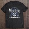 Modelo Navy And White Logo Tee