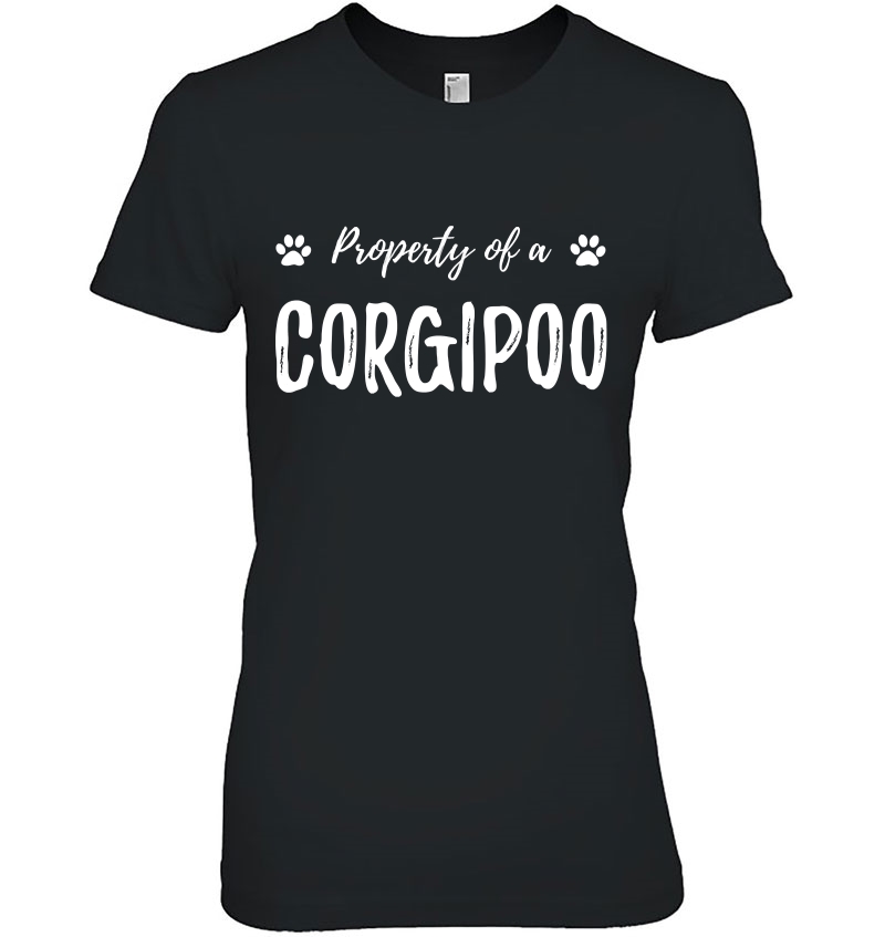 Property Of A Corgipoo Funny Dog Lovers Gift Idea Hoodie