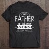 Proud Father Of 3 Super Awesome Sons Dad Pops Tee