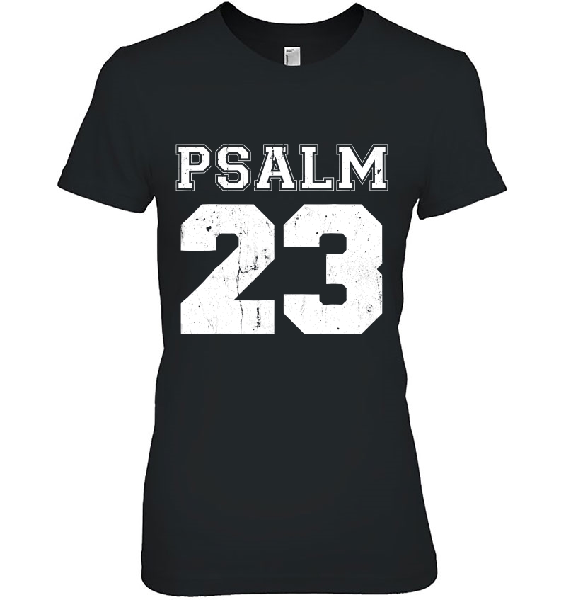 Psalm 23 Distressed Hoodie