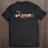 Reno Nevada State Retro Vintage Tee