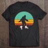 Retro Bigfoot Roller Skate Shirt Skating Sasquatch 80'S Gift Tee