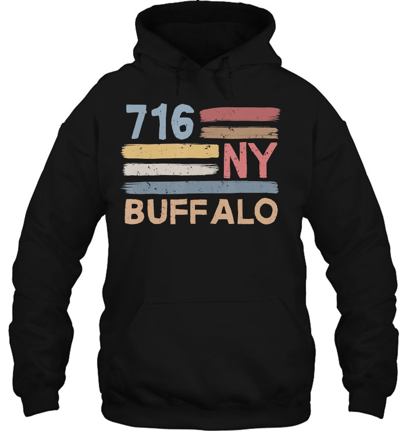 Retro Buffalo Area Code 716 Residents State New York Mugs