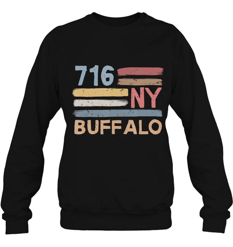 Retro Buffalo Area Code 716 Residents State New York Mugs