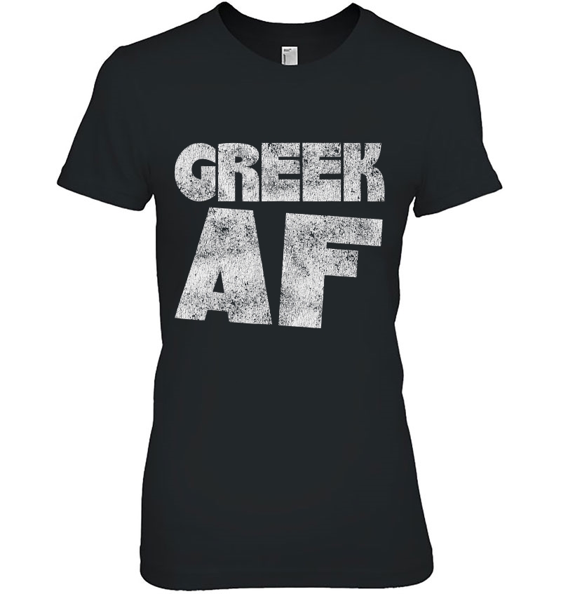 Retro Greek Af Funny Greece Hoodie