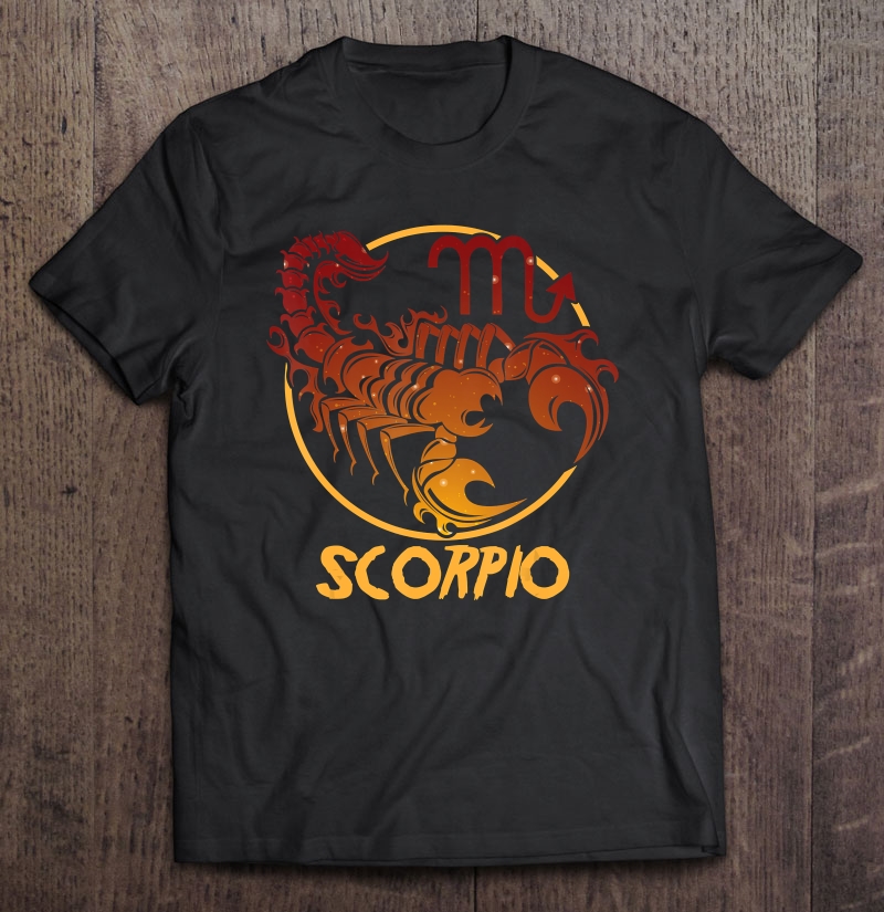 Scorpio Zodiac Signs October November Astrology Shirt