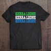 Sierra Leone Sierra Leonean Flag Sports Lovers Tee