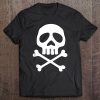 Skull Space Pirate Captain Party Halloween Tee