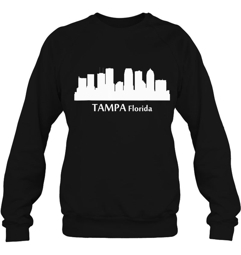 Tampa Florida Downtown Skyline Silhouette Mugs